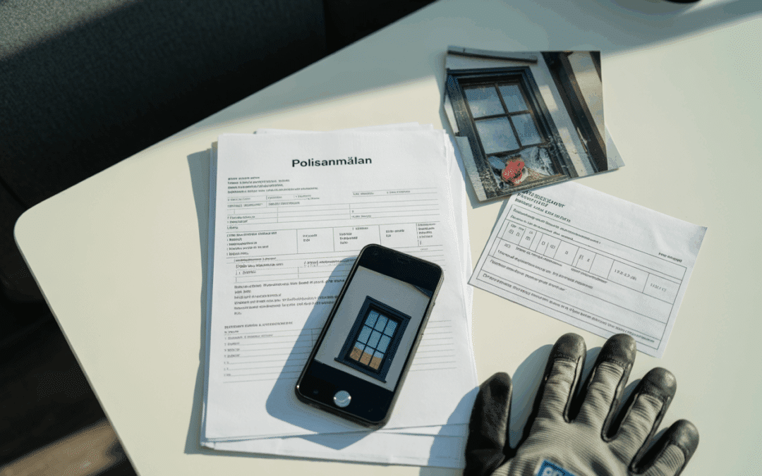 Vem betalar vid inbrottsskada på fönster eller balkongdörr?
